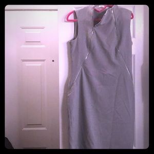 Mock neck zippered Calvin Klein